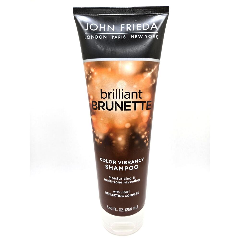 NEW John Frieda Brilliant Brunette Color Vibrancy Shampoo 8.45 Fl Oz
